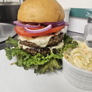 Cowboy Burger Platter