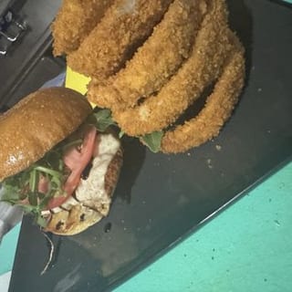 Caribbean Chicken Sandwich