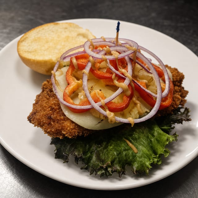 Hawaiian Chicken Sandwich.